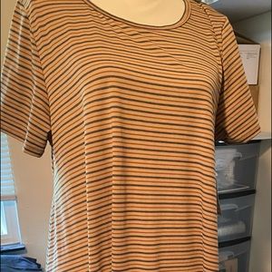 Striped lula roe Carly